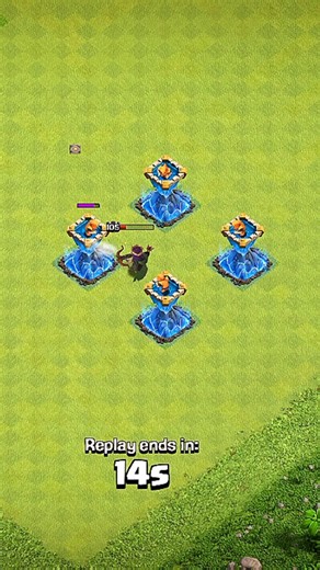 Archer queen with Wizards towers|| #clashofclans #coc #challenge