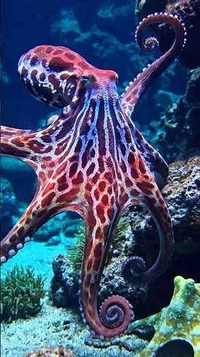 Giant Pacific Octopus Courtship Display | Mating Behavior