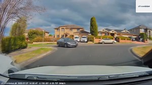 Awkward turn… caught in 4K. They tried to swing the corner too early — and ended up head-on with the dash cam car. Good thing it’s all on DriveVision. | DriveVision