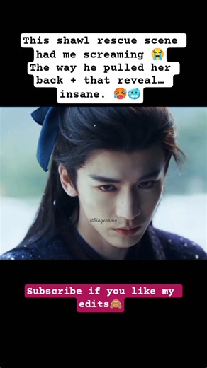 One Shawl… One Save… One Identity Reveal#cdrama #zhanglinghe