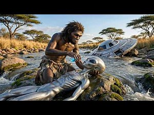 Prehistoric Survival Story | Early Human Saves Alien After UFO Crashes into River