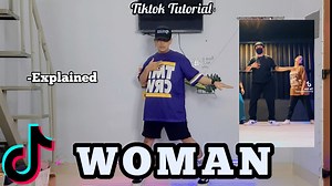 16K views · 288 reactions | NEW‼️‼️‼️ WOMAN Dance Challenge | Tiktok Tutorial | Easy Step by step for beginners #womandancechallenge #tiktokdancechallenge2023 #kelvindancetutorial Click the link for the Full Tutorial: https://youtu.be/M6dZ-HM6zyU | Kelvin Dance Tutorial | Facebook