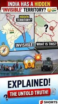 India Has a Hidden ‘Invisible’ Territory? 😲🇮🇳 Explained! | Factoon Bharat |