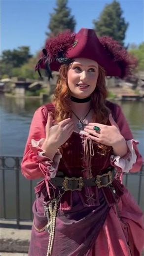 Captain Redd says Hello at Disneyland