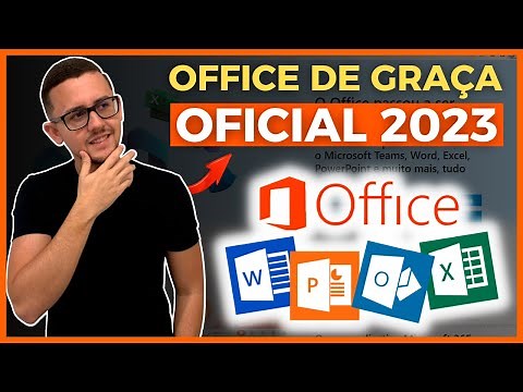HOW TO GET THE OFFICIAL OFFICE SUITE FOR FREE 2023 | (Word, Excel, PowerPoint) PT-BR!