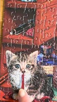 Can’t resist a jigsaw puzzle with missing pieces #jigsawpuzzle #jigsaw