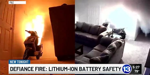 Defiance Fire: Lithium-ion battery safety