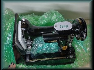 Singer Featherweight 1949 - What to do with her! Repaint/Restore #vintagesewingmachine
