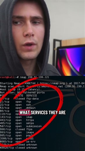 What is Nmap? #cybersecurity ⚠️ Educational purposes only