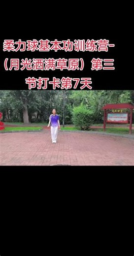 久久星柔力球基本功训练营直播教学打卡第九期-（月光洒满草原）第三节后导绕转4×8十6拍打卡第7天@久久星柔力球 @柔力球教学 #柔力球#柔力球周周#柔力球打卡#柔力球入门