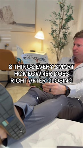 8 things every smart homeowner does after closing 🏡🔑 (or right before) 1️⃣ Transfer utilities into your name 2️⃣ Get a list of current home vendors (pool, lawn care, pest control, internet, property mgmt, etc.) 3️⃣ Service your A/C to keep it running efficiently 4️⃣ Turn off the water if you’re not moving in right away 5️⃣ Make sure you receive all HOA documents access info 6️⃣ File for Homestead if it’s your primary residence 7️⃣ Create a home file with warranties, surveys, HOA docs, closing 