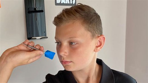 Meet darts wonderkid, 13, competing for Ally Pally title and watched by Littler