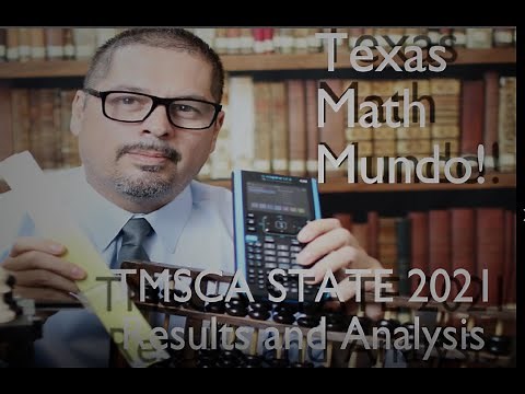 TMSCA STATE 2021 High School Results, Analysis, and Commentary From a Panel of Coaches.