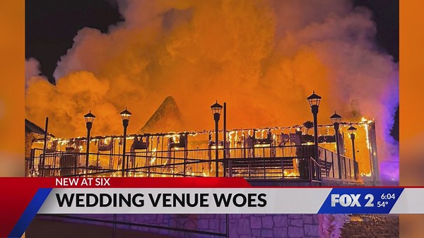 Winery burns down just before couple’s wedding