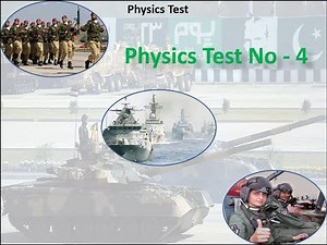 Physics Test 4