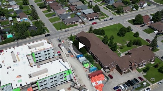 #timmins #constructionupdate #goldenmanor #buildingbettercare #droneview #newbuild #redevelopment #longtermcare | City of Timmins