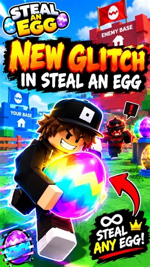 NEW GLITCH TO STEAL ANY EGG UPDATE 😱 Roblox Steal An Egg #roblox #stealanegg #shorts