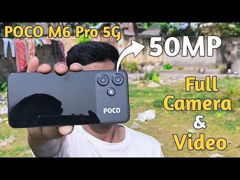 POCO M6 Pro 5G Camera & Video Test ⚡ ₹11,999