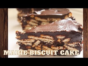 No bake marie biscuit cake recipe| Easy biscuit cake recipe | Marie biscuit dessert