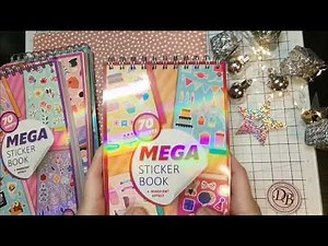 Mega Sticker Books / Action Haul #crafting #stickers #inspo #haul #action