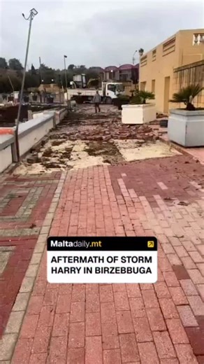 13K views · 34 reactions | A video shows the aftermath of Storm Harry...