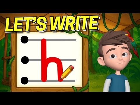 ✏️ Quick Write – Lowercase h, Practice Writing the Letter h #handwriting #handwritingpractice