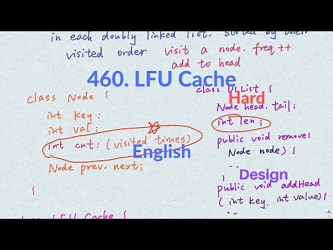 LeetCode 460. LFU Cache Explanation and Solution