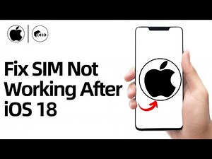 How to Fix SIM Not Working/Showing on iPhone after iOS 18?