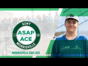 SUNY Morrisville: ASAP|ACE Programs Promo