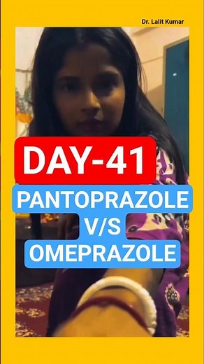 DAY 41 Pantoprazole Vs Omeprazole Uses #protonpumpinhibitors #medicoreels #medicalexams #fmgejune