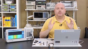 In this episode, see how to use a #spectrum analyzer and determine the transmitting #frequency of a device: http://bit.ly/33aYujF | Element14 Presents