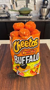 Buffalo Chicken Hot Cheeto Balls 🤤 | Recipe Champions