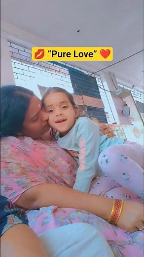 Unconditional Love 💕 Mom & Baby Sweet Kiss Moment