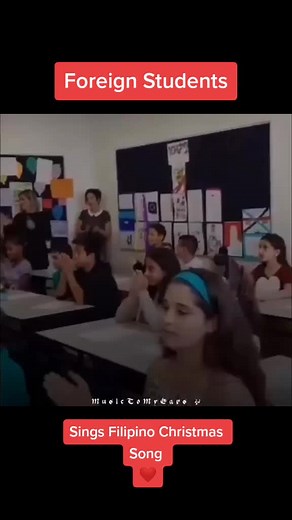 Filipino Christmas Song Covers by Foreign Students in America