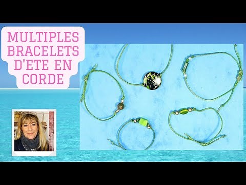 Idées Bijoux D'Eté - Diy Bracelets Super Faciles et Rapides