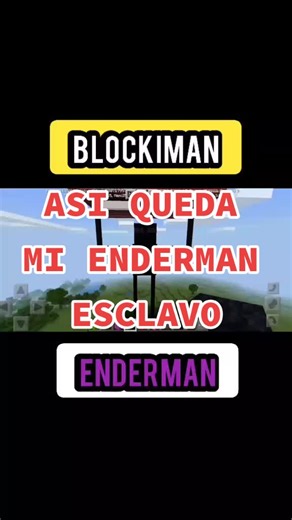 #enderman #blockiman #bloques #gamer #esclavo #niños #divercion #creando #ideas #construccionenderman ASI QUEDA MI ENDERMAN 😑💗❤️😲🧐😃