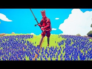 1 KING VS 10,000 CHILDREN! (Totally Accurate Battle Simulator)