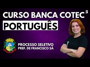 Portuguese | COTEC Exam Preparation Course | Paracatu MG City Hall Public Service Exam