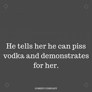 A RUSSIAN GUY COMES ACROSS A BOTTLE OF VODKA ON THE STREET. | Comedy Company