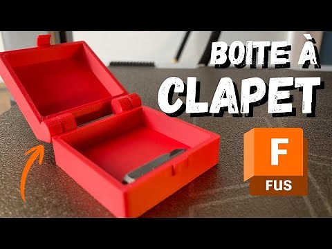 3D MODELING + PRINTING a HINGED + CLASP BOX on Fusion 360 (Complete TUTORIAL)