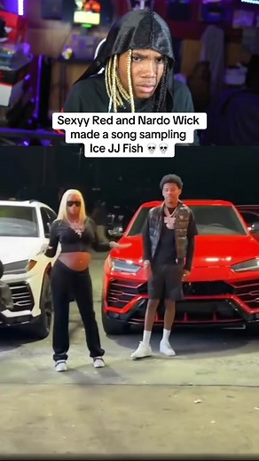 Sexyy Red and Nardo Wick shooting a new music video to a song sampling Ice JJ Fish. 👀 (REACTION) #cloutynaz #nardowick #sexyyred #icejjfish