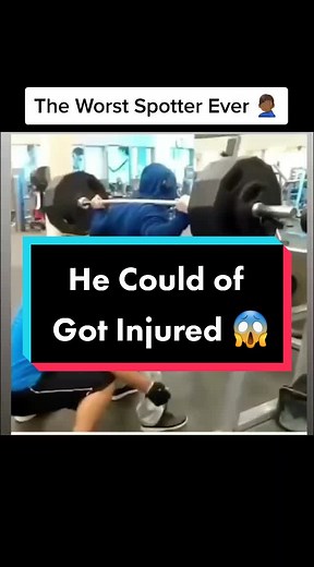 #gym #ouch #gymfails #dontdothis #theworst #fail #injury #exercise #training #fitness #viral #trending #fyp #fypシ #spotterfail #bodybuilding #workout