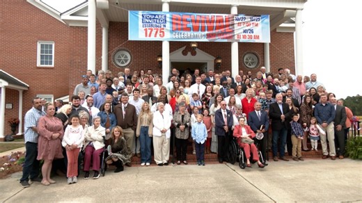 ‘A Blessing’: Mullins church celebrates 250th year during Homecoming service