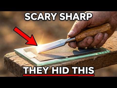 How To Get Chisels Scary Sharp Without Expensive Stones