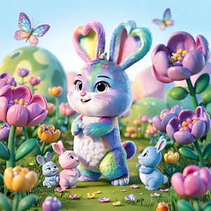 Cute Bunny Clipart - Etsy Canada