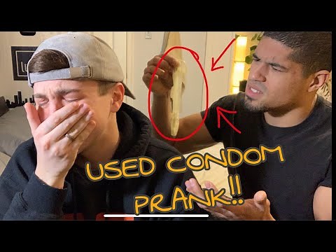 USED CONDOM CHEATING PRANK ON BOYFRIEND!!