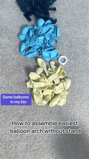 Free standing balloon arch tutorial. Same balloon and courses in my bio#balloonartist #Balloongarland #Partydecor #customizedballoon #balloonarch #freestandingballoons #diyballoonwithoutstand #withoutstand #freestanding #balloonarchtutorial #ballooncourse #balloondecorations #fyp