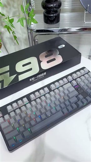 迈从（MCHOSE） G98 V2客制化机械键盘gasket结构三模无线2.4G/有线/蓝牙hifi全键热插拔电竞游戏办公电脑平板 G98 V2 星海蓝-