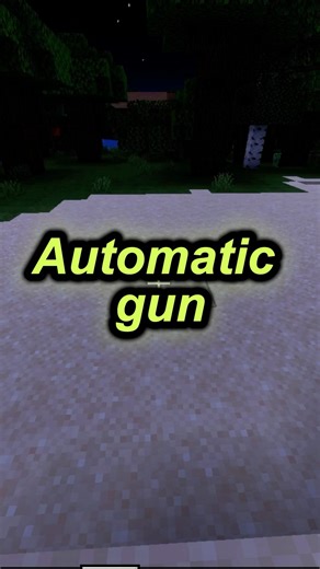 #minecraft automatic weapons