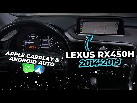 Lexus RX450h Wireless Apple Carplay / Android Auto module integration